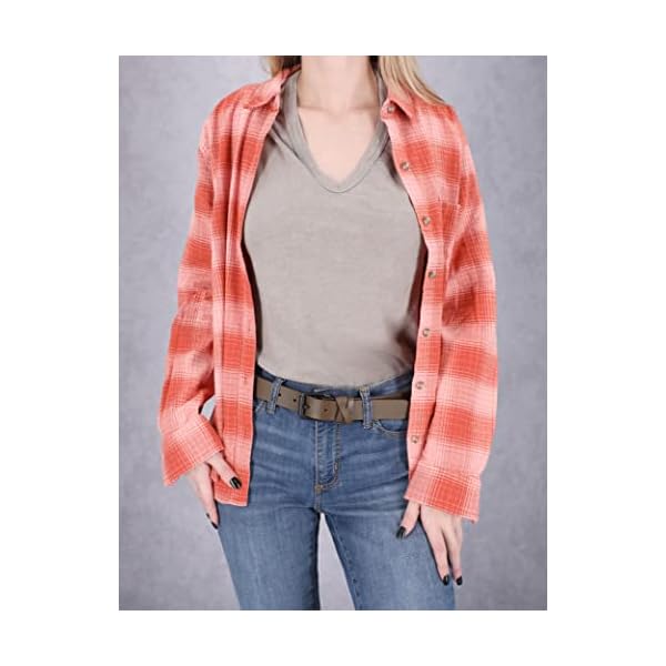 Timberland Women's Casual Leather Belt for Jeans, Brown (Criss Cross), Large (33-37) - Image 6