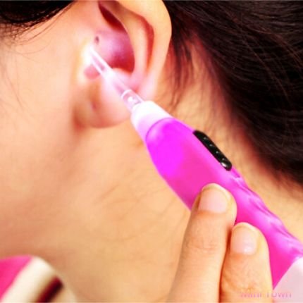 Image of Zurato Led Earpick Safety Ear Pick Wax Remover with Light, Baby Safely Ear Cleaner Stick with Light - Pack of 2 (Color May Vary)
