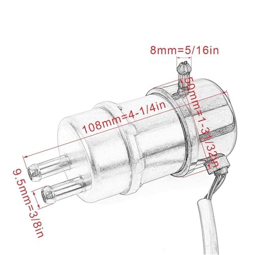 Bomba de combustible para FZX250 soluciona tirones de motor 2