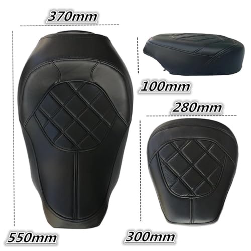 Asiento de motocicleta para conductor acompañante Harley Touring FLHTKL 2