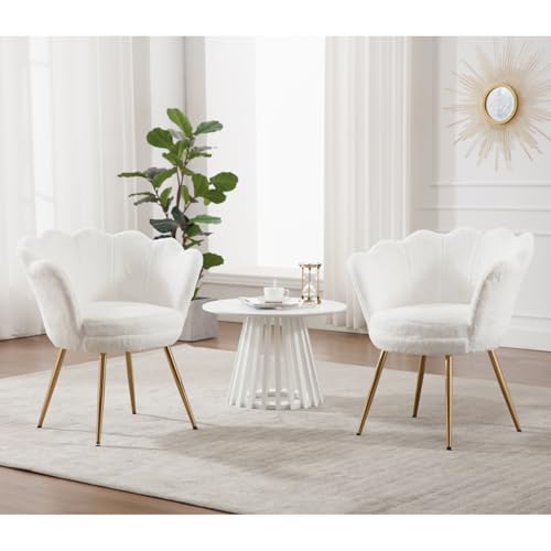 Luxury Faux Fur Accent Chair