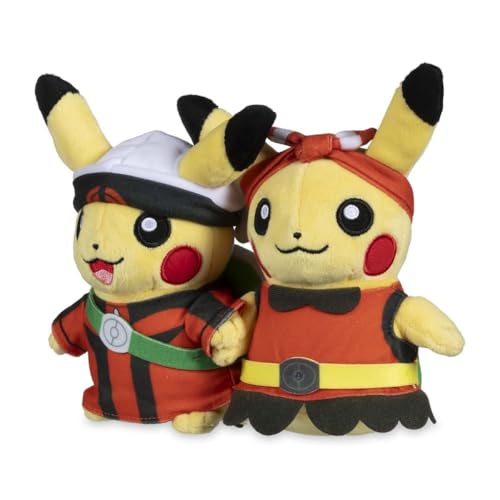 Pokémon Center: Hoenn Region Paired Pikachu Poké Plush