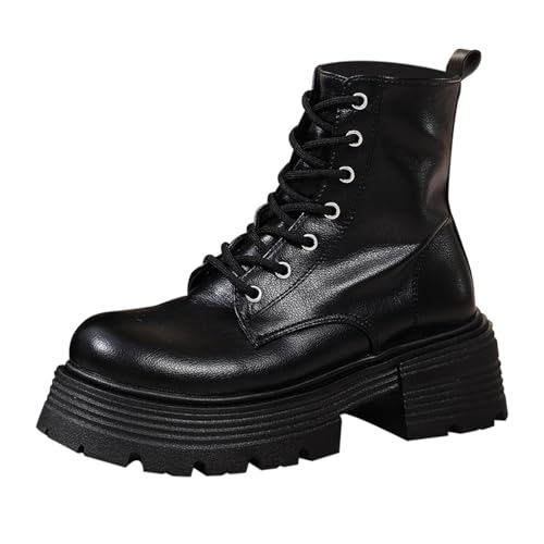 Botines de mujer con plataforma ligera y suela antideslizante para un caminar seguro