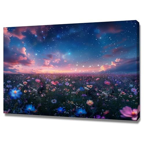 Impression sur toile paysage moderne pour salon chaleureux