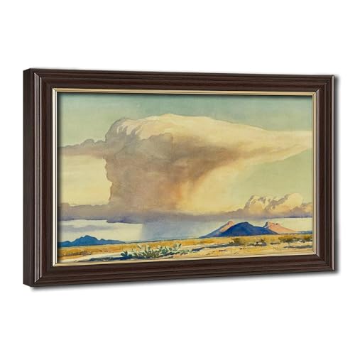 Poster Drought And Downpour Maynard Dixon pour sublimer votre décoration murale de salon