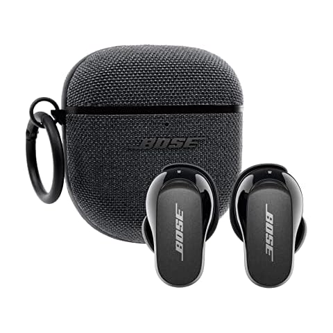 Funda de Tela para Estuche Bose QuietComfort Earbuds II Cover