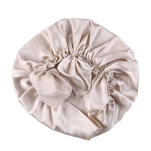Bonnet nuit soie anti-frisottis et casse pour le soin des cheveux fins