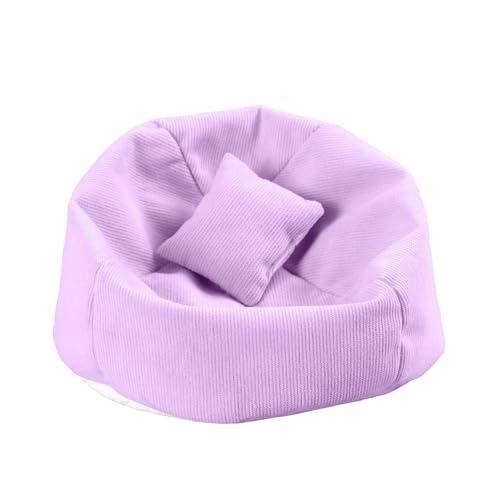 Doll Bean Bag for 10-17cm Figures Doll Car Seat Compatible with Labubu