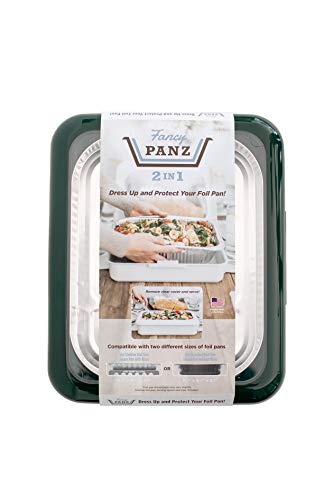 Fancy Panz 2-in-1 USA-Made Portable Casserole Carrier for Shallow and Deep Half Size