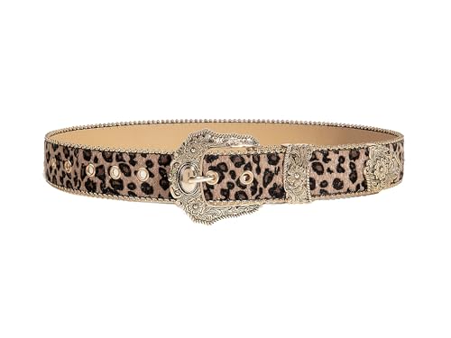 TIPINOICE Girls Decoration Belt Leopard Print Leather Belts for Teen Girl3