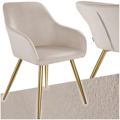 ELEGANTE SEDIA IN EFFETTO VELLUTO: La nostra sedia imbottita offre un tocco di lusso grazie al suo effetto velluto. Perfette per la sala da pranzo o il soggiorno, le sedie tectake combinano stile e comfort per qualsiasi ambiente. La forma ergonomica con angoli arrotondati delle nostre poltroncine garantisce un'esperienza di seduta confortevole. Ideali per cene con gli amici o serate di relax in compagnia di un buon libro.