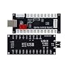 SJ@JX Arcade Game USB Encoder Zero Delay Arcade Button Joystick Controller for Retropie Raspberry MAME (red)