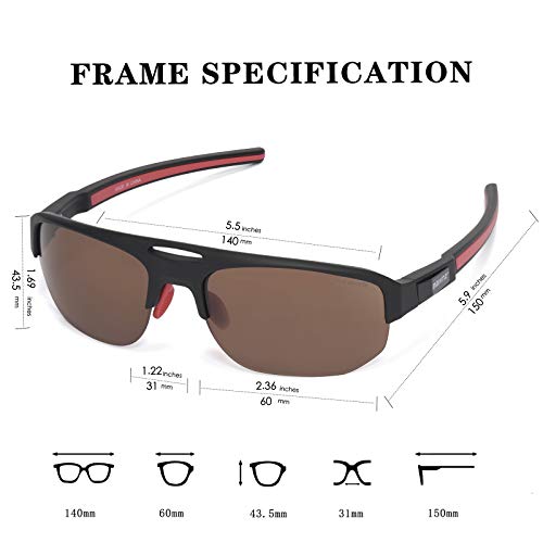 Image of maivnz Golf Sunglasses for Men Women, Golf Ball Finder Glasses, UV400