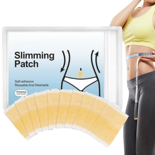 Slim Patch | 10 Parches Moldeadores | Parches Autoadhesivos para Uso Diario Dormir Hogar Chicas | Reducción Abdomen Vientre Pérdida Peso Grasa Abdominal