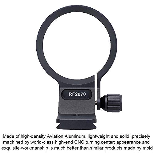 iShoot Metal Tripod Mount Ring Lens Collar Compatible with Canon RF 28-70mm f/2L USM - Image 3