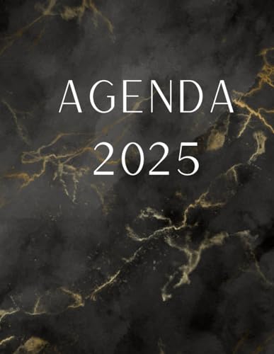 Agenda 2025 Tapa blanda: Planificador Semanal, Mensual con Calendario (8.5 x 11 pulgadas) by Myriam Veloza: ¡Organiza tu año con de una forma práctica y eficiente con un diseño minimalista!