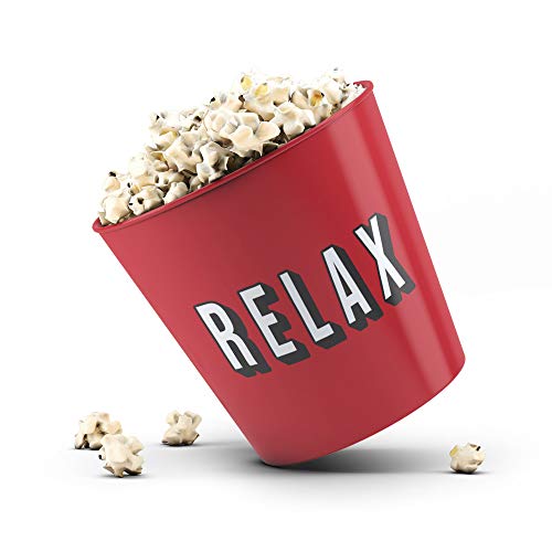 Balde de Pipoca 3,5 litros RELAX - Beek - Vermelho