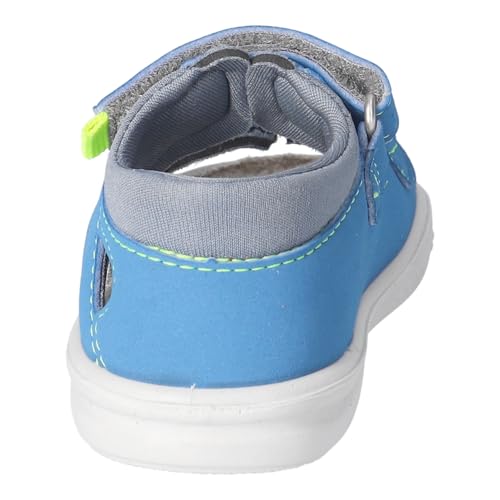 RICOSTA Girls and Boys Boots Cory,Width:Narrow (WMS),Removable Insole,Terracare, Adriatic Grey 140, 22 EU3