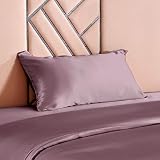THXSILK Silk Pillowcase for Hair and Skin-Mulberry Silk Pillow Cover- with Hidden Zipper-19 Momme Na