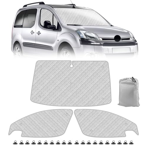Pare-soleil voiture pour Citroen Berlingo Peugeot Partner 2008-2018 tapis thermique interne