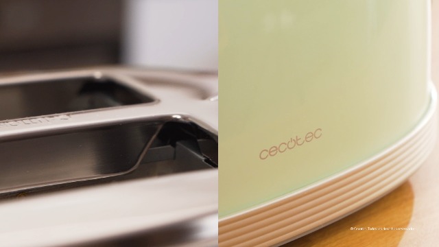 Cecotec Grille-pain vertical Toast&Taste 1600 Retro Double Beige - Electroménager Cecotec Grille-pain vertical Toast&Taste 1600 Retro Double Beige - Electroménager