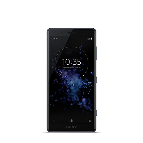 Sony Xperia XZ2 Compact Smartphone portable débloqué 4G (Ecran: 5 pouces - 64 Go - Double Nano-SIM - Android) Noir [France]