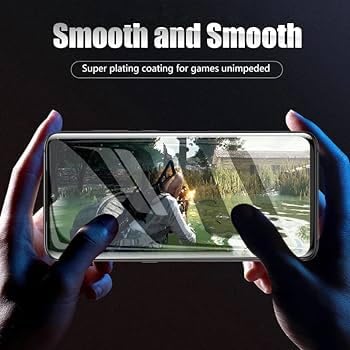 Image of Curved Edge to Edge Full Glue Tempered Glass Compatible for OnePlus 13 5G /1+13 5G, Glass Screen Protector Guard, [9H Hardness][Compatible Fingerprint] 3D Curved HD Black /Clear Glass Pack of 1