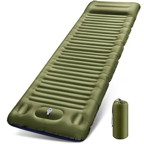 JEMULICE Isomatte Camping, 12CM Verdicktes Aufblasbare Matratze...