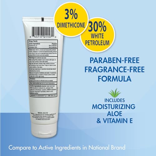 HealthWise Medicated Diabetic Foot Cream | Dimethicone + Petrolatum | Protects and Seals | Relieves Dry Heals | Paraben-Free | Odor-Free | 4.0 oz. - Image 4