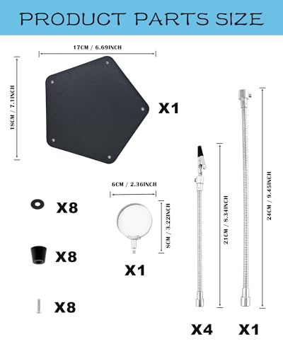Kaisiking Helping Hands Soldering Station Kit • Magnifying Glass • 4 Flexible Helping Hand Arms • Third Hand Soldering Tool for Electronic Repair Soldering Jewelry Crafts - Thumbnail 6