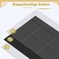 TCGPRO Toploader Binder mit Sichtfenster für 360 Karten in 3"x4" Rigid Hüllen, Toploader Album mit 9 seitliche Pocket und Reißverschluss, kompatibel mit MTG, TCG, Sports Cards etc. Gelb – Ansicht 4