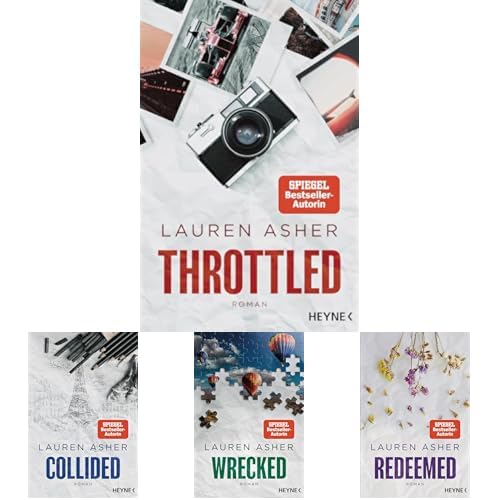 Lauren Asher-Set: "Throttled" + "Collided" + "Wrecked" + "Redeemed" (Die Dirty Air-Reihe, Band 1-4)