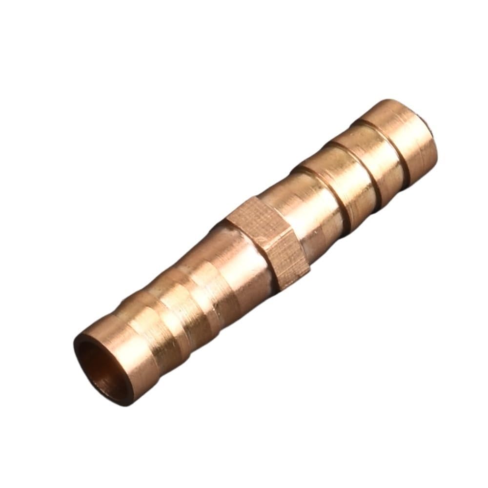 50pieces Hose Pipe Equal Pagoda Joints, Barb Brass Straight Fitting 3mm to 25mm Coupler Connector Adapter(4mm)