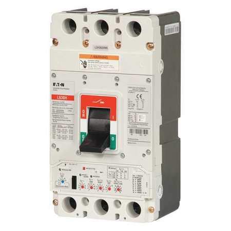 LGE3600FAG - Thermal Magnetic Circuit Breaker, LG Series, 600 VAC, 250 VDC, 600 A, 3 Pole, DIN Rail, Panel