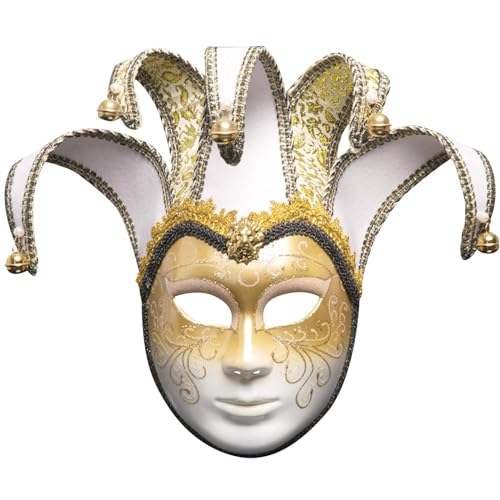 Masques vénitiens Mardi Gras pour bal à gratter et costume de Venise