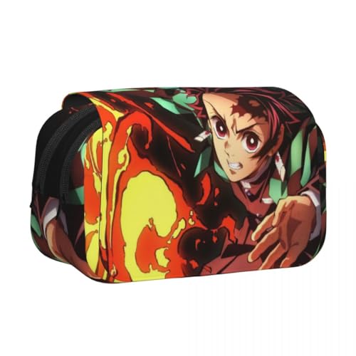 Jiumaocleu Estuche para lápices de anime Kimetsu no Yaiba, Kamado...