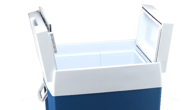 MT48W - 48 l thermoelektrische Kühlbox, blau metallic