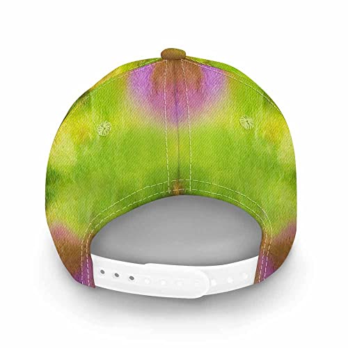 Pehede Tie Dye Art Baseball Cap Trucker Snapback Hats Vintage Ball Hat Adjustable Sport Caps For Men Women #TOP5