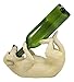 Ebros Lifelike Purebreed Pedigree Canine Adorable Labrador Retriever Dog Wine Bottle Holder Figurine Statue As Kitchen Wine Cellar Centerpiece Decor Storage Organizer (Labrador Retriever)