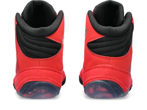 ASICS ASICS Men's Split Elite Wrestling Shoes, 10, Classic RED/Black
