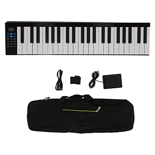 Piano pliant, taille pliée 65,5 cm Clavier piano électrique à 88 touches 129 tons 128 rythmes avec métronome d… - Les Beatles, Paul McCartney, John Lennon, RIngo Starr, George Harrison Piano pliant, taille pliée 65,5 cm Clavier piano électrique à 88 touches 129 tons 128 rythmes avec métronome d… – Image 4