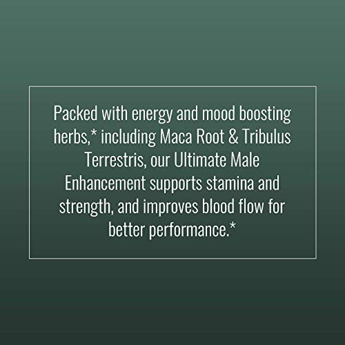 Nobi Nutrition Premium Male Enhancing Pills - Enlargement Booster for Men - Increase Size, Drive, Stamina & Endurance - 10X Strength & Fast Acting Supplement - 60 Capsules