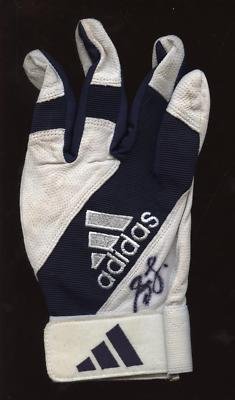Andruw Jones Game Used Autographed Batting Glove - Autographed MLB Gloves