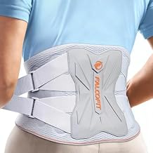 Back Brace for Lower Back Pain Relief, Lumbar Support Belt with 9X Ergonomic Support System, Breathable 3D Knitted Back Support Brace for Men & Women, Sciatica, Scoliosis, Herniated Disc Large