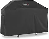 Weber 7757 Genesis 300 Series Prem Grill Cover, Black - 1