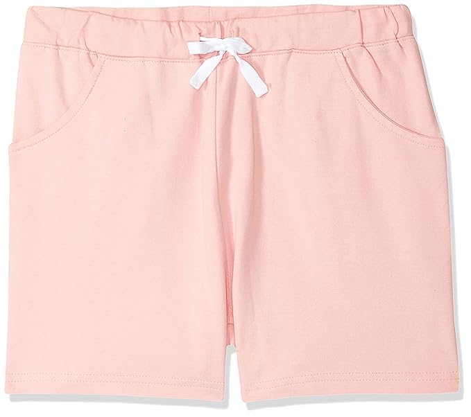 Image of Cloth Theory Premium Cotton Shorts for Girls - Regular Fit Pocket Shorts for Girls Pack of 2