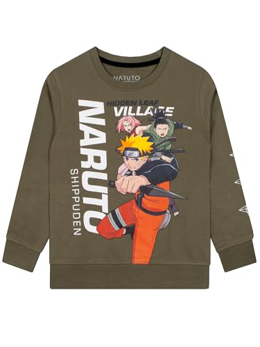 Naruto Boys Sweatshirt, Long Sleeve Anime Jumper, Boys Clothes, Cotton Jumpers For Kids, Green 7-8 Years Naruto Boys Sweatshirt, Long Sleeve Anime Jumper, Boys Clothes, Cotton Jumpers For Kids, Green 7-8 Years
