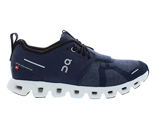 Image of On Cloud 5 Terry Womens Shoes Size 7, Color: Ink /Team Indigo /Ocean Blue
