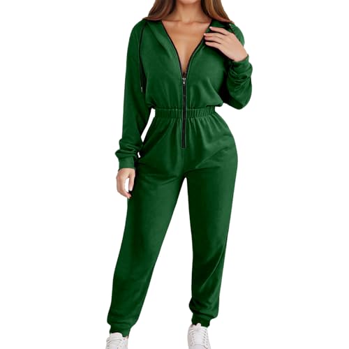 Mono de talla grande con cordón y forro polar para invierno