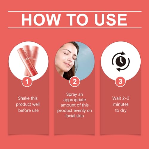 Spray Vitamina C Para Rostro, 100 Ml Spray Hidratante Para La Cara Pulverizador Hidratante Iluminador Con VC Natural Fijador De Maquillaje, Apto Para Todo Tipo De Pieles - imagen 5